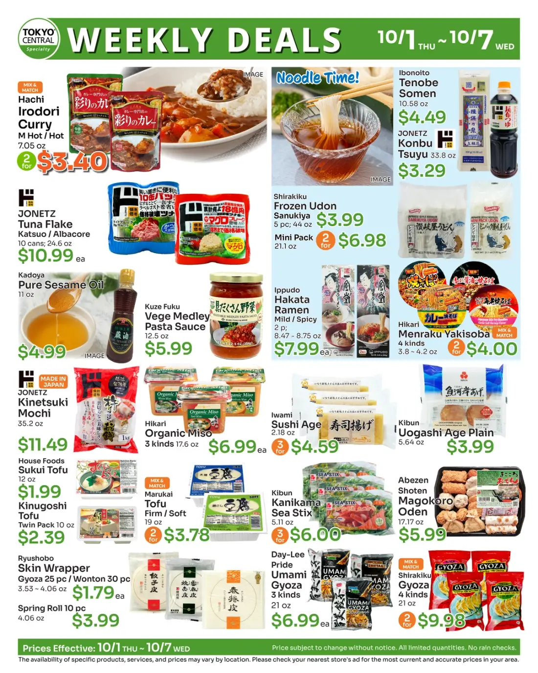 Weekly Ad 10/1 Page 3 of 8
