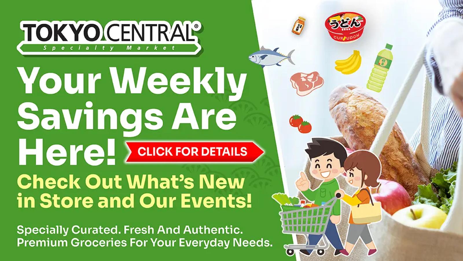 Your Weekly Savings Are Here — check out what’s new in store and our events