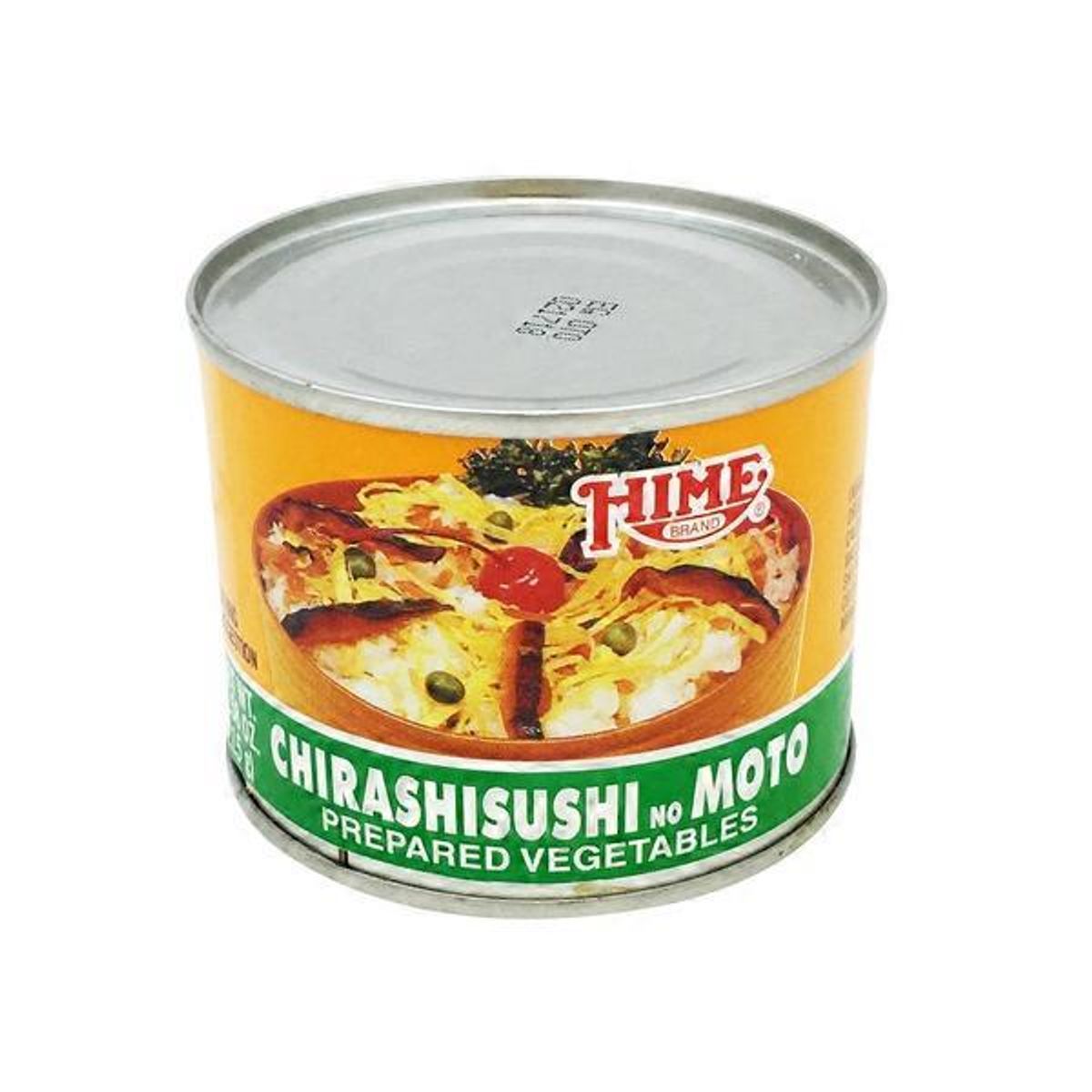 Hime brand chirashi sushi no moto prepared vegetables canned product