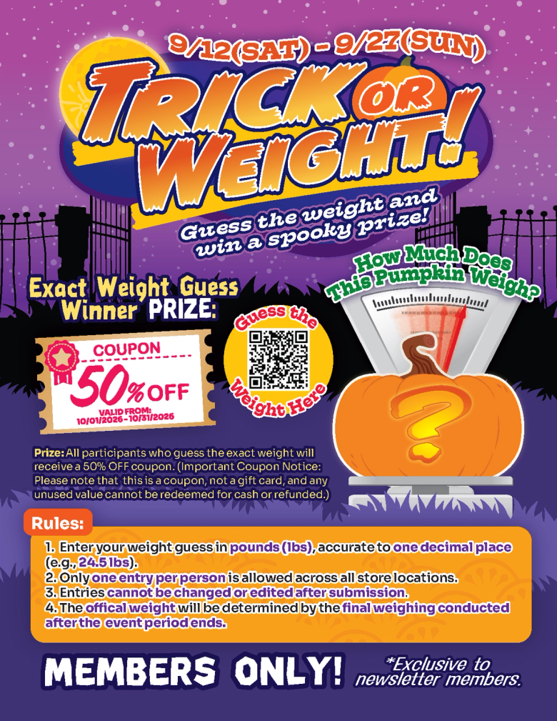 Trick or Weight