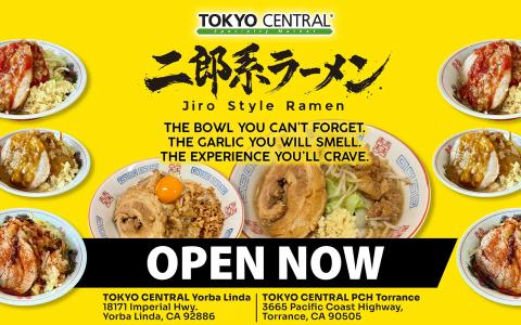 Enjoy Jiro Style Ramen at Our PCH Torrance and Yorba Linda Stores!