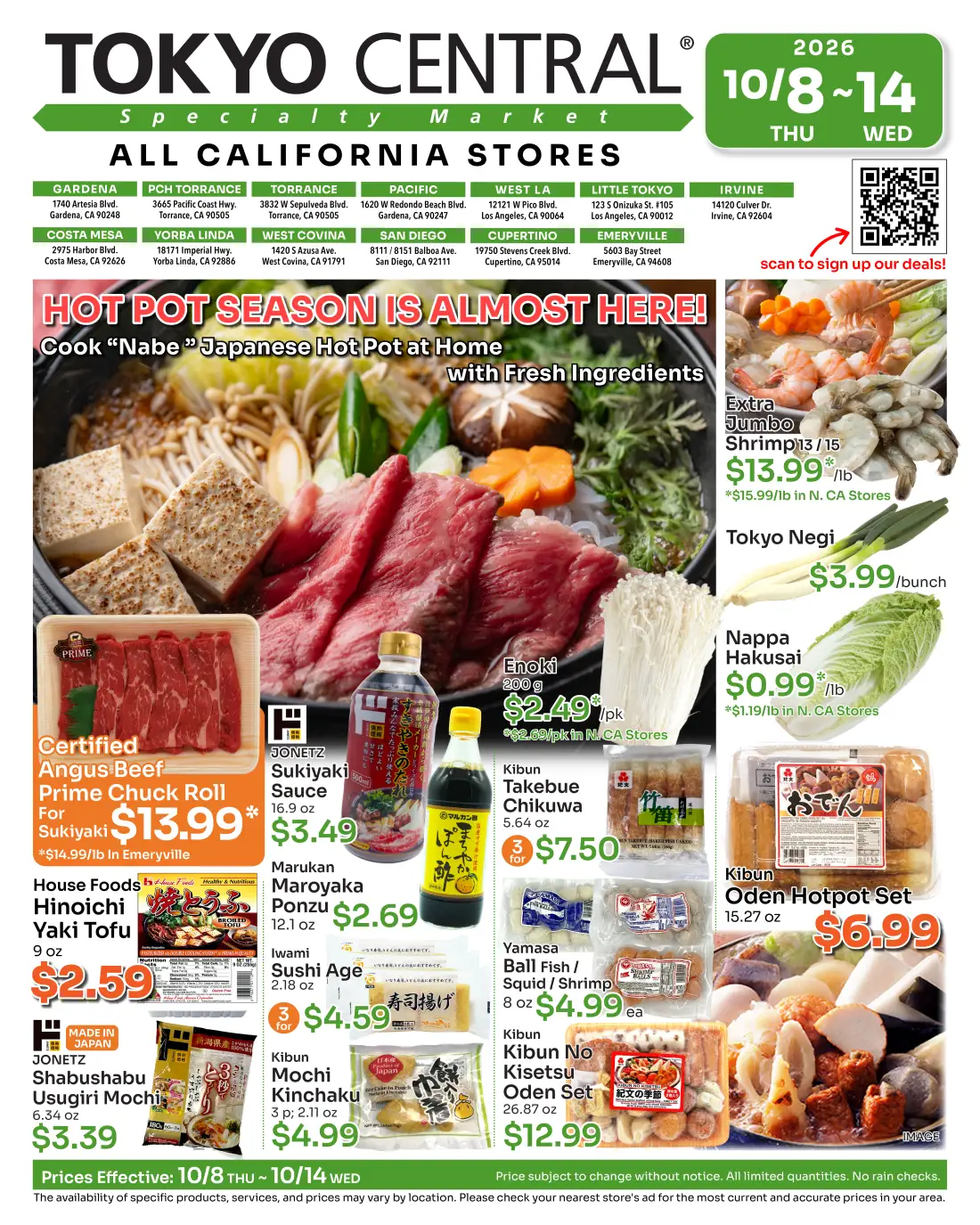 Weekly Ad 10/8 Page 1 of 8