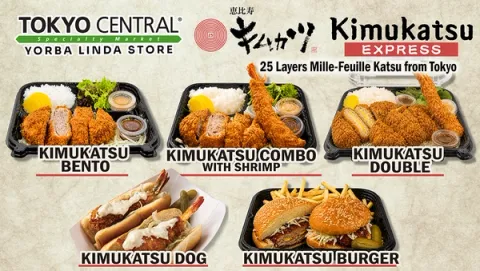 Kimukatsu Express Is Now Open at Tokyo Central Yorba Linda!