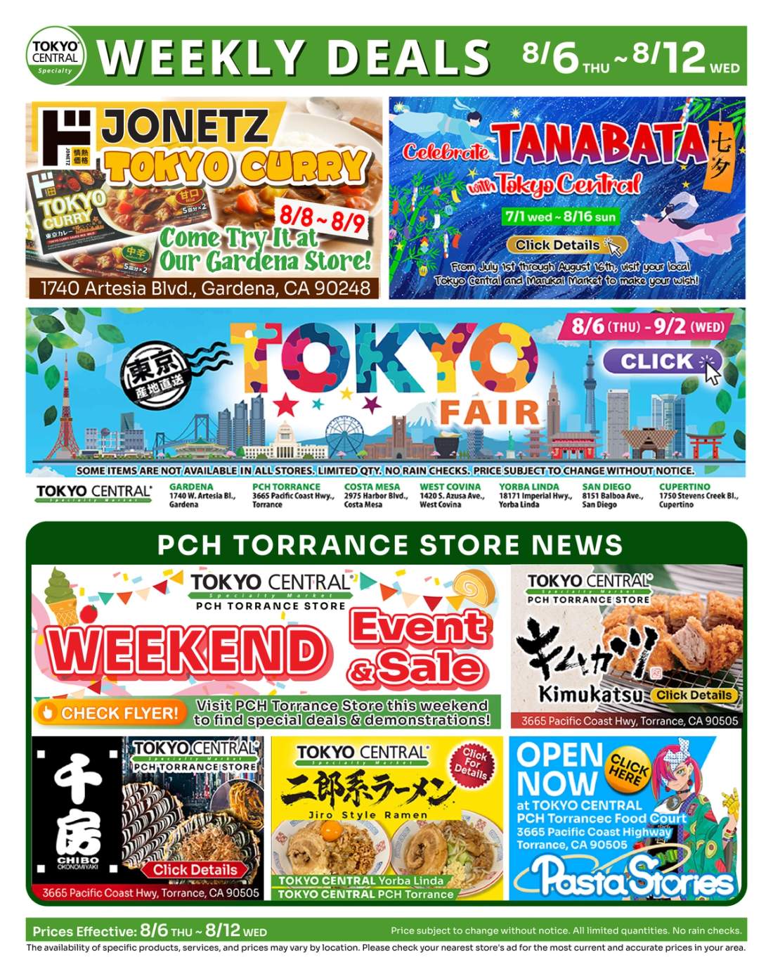Weekly Ad 8/6–8/12, page 6 of 8