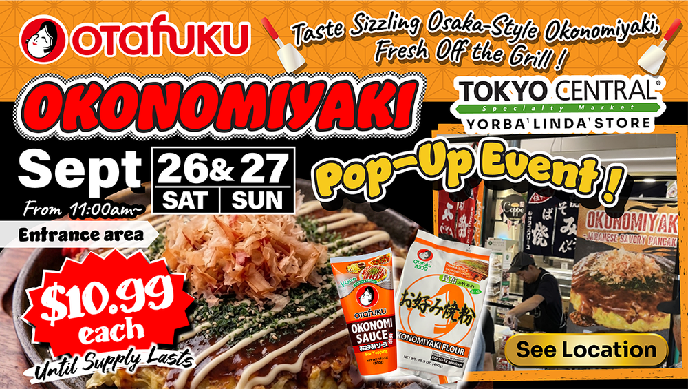 Okonomiyaki Demo & Sale at the Yorba Linda Store